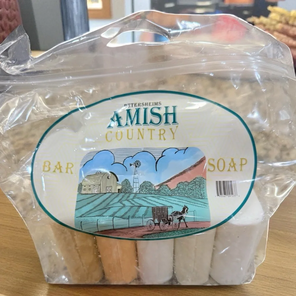 NEW Petersheims Amish Country Bar Soap - 5 Bars